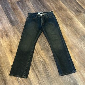 Dark blue Harley Davidson boot cut jeans
